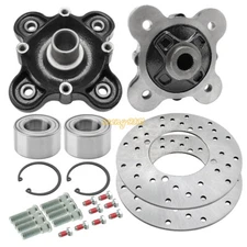 For Polaris Ranger XP 900 Rear Wheel Hub Brake Rotor Bearing Stud Kits 2013-2019