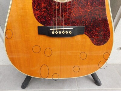 Martin D-35 with Leicester flat pickguard 1995 Acoustic
