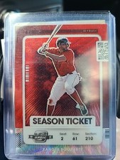 2021 Contenders Optic red XANDER BOGAERTS #29