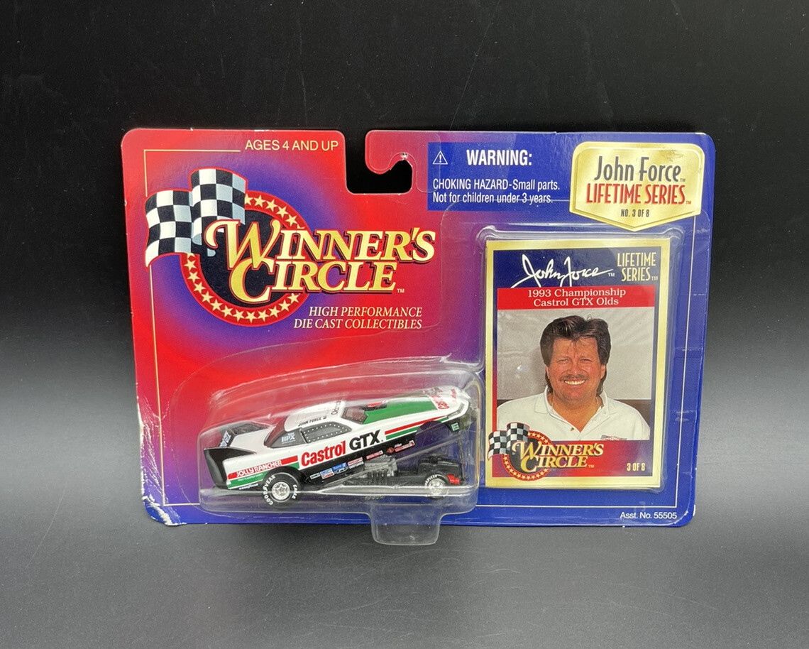 ミニカー John Force Castrol GTX Jolly Rancher Hot Wheels Blackwall 1990 John Force Castrol GTX Funny Car