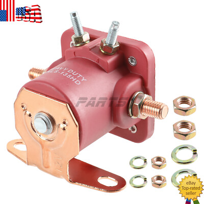 New Premium Solenoid Relay 12V Heavy Duty For Ford Starter Car