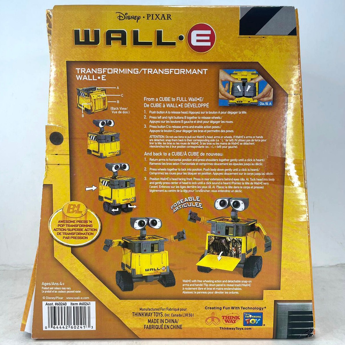 その他 WALL-E Disney Pixar Hello Wall-E | Mattel
