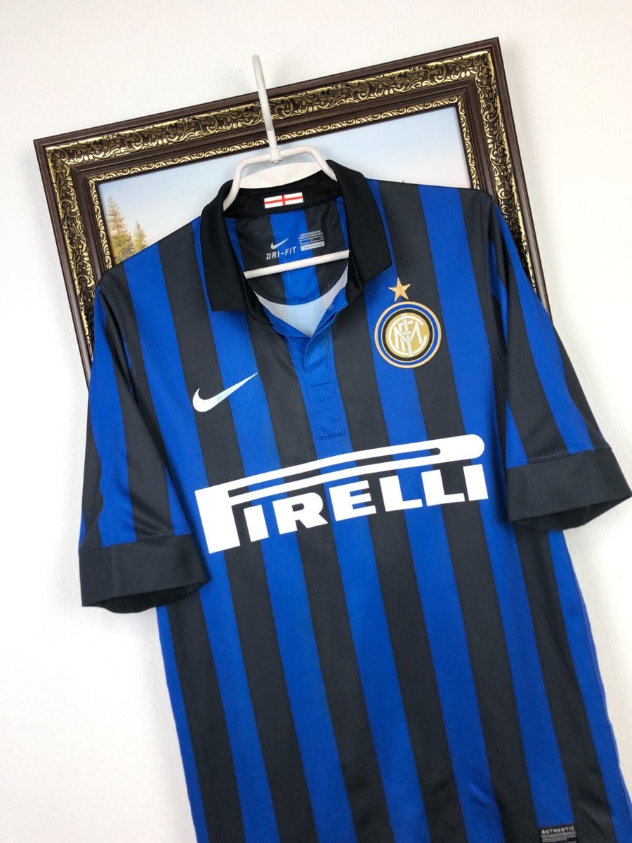 Inter Milan Home football shirt 2011 Soccer Nike Maglia Mens Blue