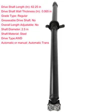 Rear Driveshaft Assembly for Subaru Legacy 1996-99 Outback 01-04 AWD Auto Trans