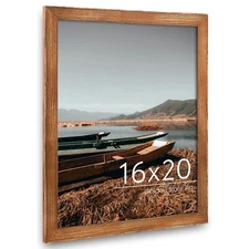 Picture Frame Wide Molding Solid Wood Poster Distressed Frame 16x20 16x24 18x24