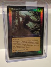 Primeval Titan Time Spiral Remastered Foil Near Mint