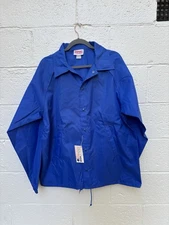 Vintage NWT Pepsi Jacket Mens Large Aloha 88 Hartwell Blue Snap  Windbreaker