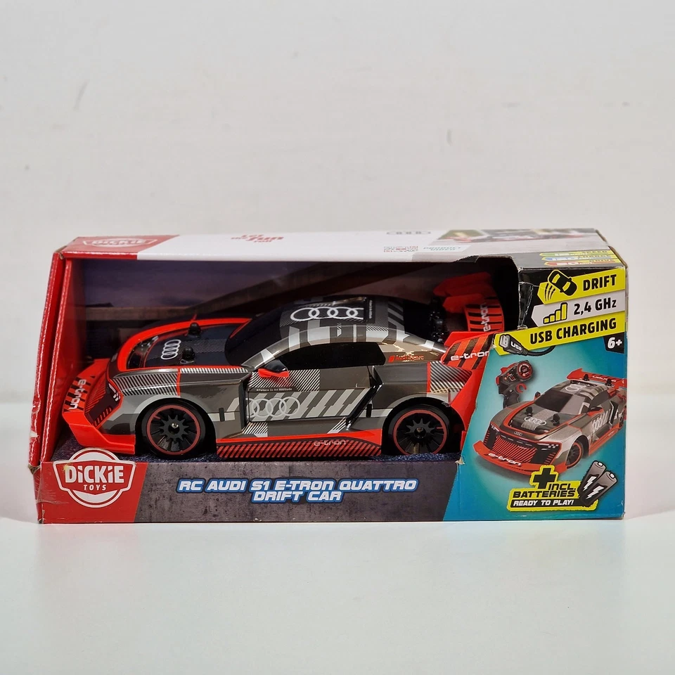Dickie Toys Rc Audi S1 E-Tron Quattro 1:16 Rc Drift Car 2.4Ghz RTR-Set Rc Auto - Bild 2 von 4