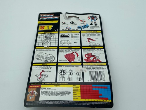 Transformers G1 1990 First-Aid Defensor classic gold MOSC Europe MB hasbro - Picture 6 of 6