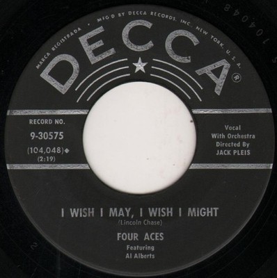 Four Aces - Rock And Roll Rhapsody / I Wish I May, I Wish I Might, 7'', (Vinyl)