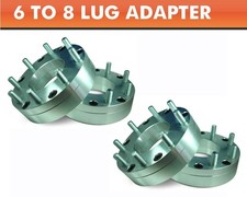 4 Wheel Adapters 6x135 To 8x6.5 Chevy 8 Lug Wheels On Ford Expedition 6 Lug