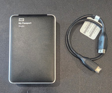 WD My Passport Studio External Hard Drive FireWire 800 USB 1TB WDBK8A0010BBK