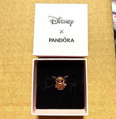 Authentic Pandora Disney Parks Grogu Baby Yoda Rose Gold Charm