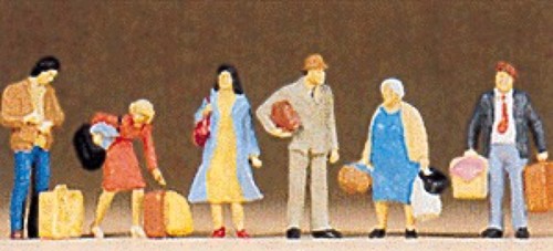 Preiser N Passengers Waiting 9017 | Zustand: New