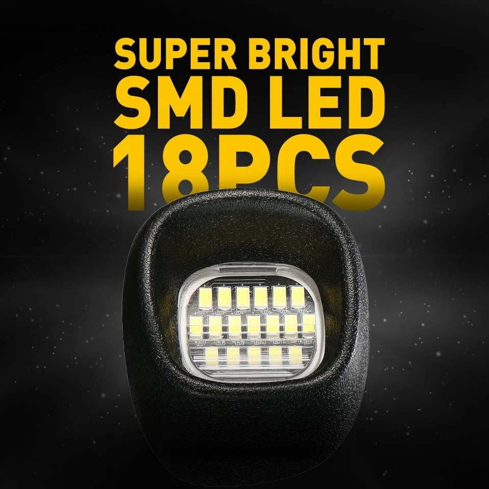 Luces de matrícula LED blancas lámparas de etiqueta para Chevy S10 GMC Sonoma Blazer Jimmy Foto 3 de 4