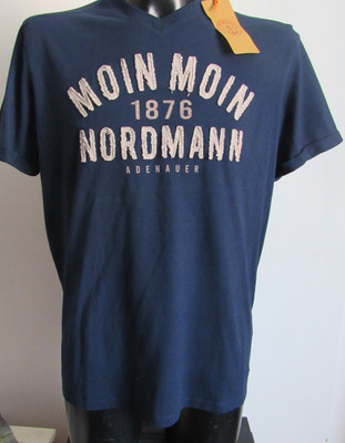 100% Adenauer Herren Shirt,  kurzarm, Gr. :  L