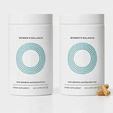 Women's Balance Hair Growth Supplements, Ages 45 up, 120 Count, US shipi 2 Packs