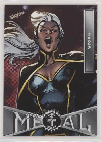 2020 Upper Deck Marvel X-Men Metal Universe Pink 68/75 Storm #60