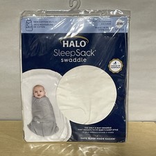 HALO Innovations Sleepsack 100 Cotton Swaddle Wrap - Muslin Lions - NB New