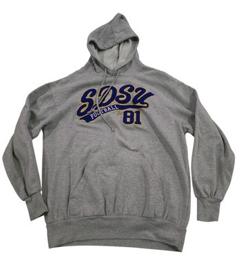 MV Sport SDSU Jackrabbits South Dakota State Football Sweatshirt Hoodie Size M