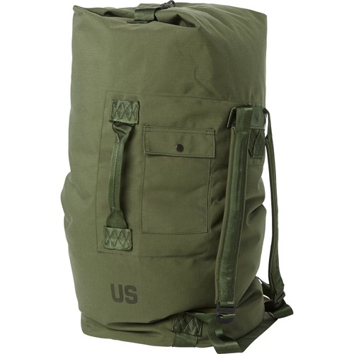 US Military GI Cordura 'Sea Bag' Duffel Bag, Olive Drab - Used