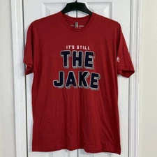 It’s Still The Jake Cleveland Indians Red Shirt - X Large- CLE Clothing Co