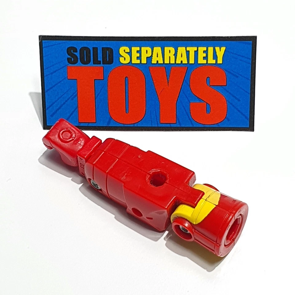 Transformers Crossovers Iron Man LEFT ARM 2008 red jet to heroe body part - Image 3 of 4