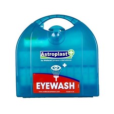 Astroplast Emergency Eyewash Kit in a Box with Wall Bracket. 15 Pods & 2 Eyepads