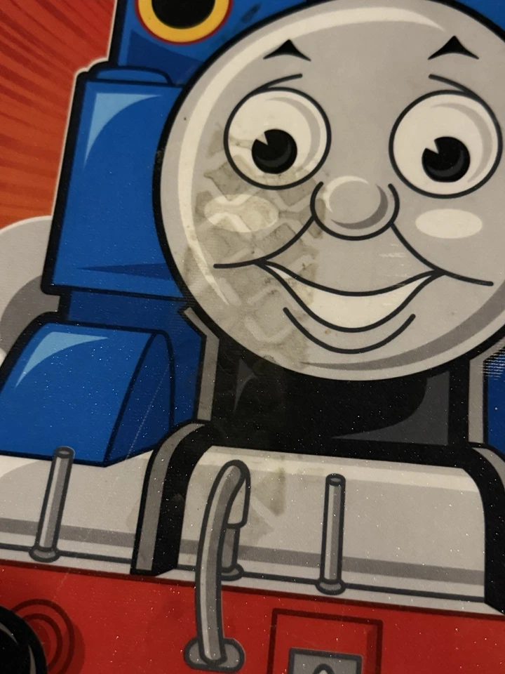 Rara maleta con ruedas Y2K Thomas The Train con asa 16”x12”x6” usada Foto 3 de 4