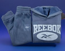 NWT Reebok Boys Fleece Pullover Hoodie/Sweatshirt  Joggers Set, Size 5
