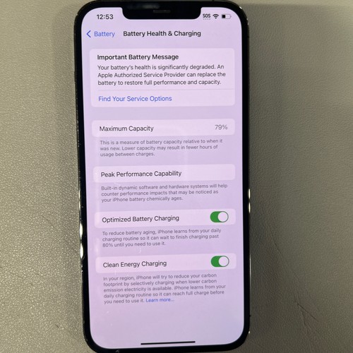 Apple iPhone 12 Pro Max - 512GB - Unlocked (Read Description) - Photo 5 sur 5