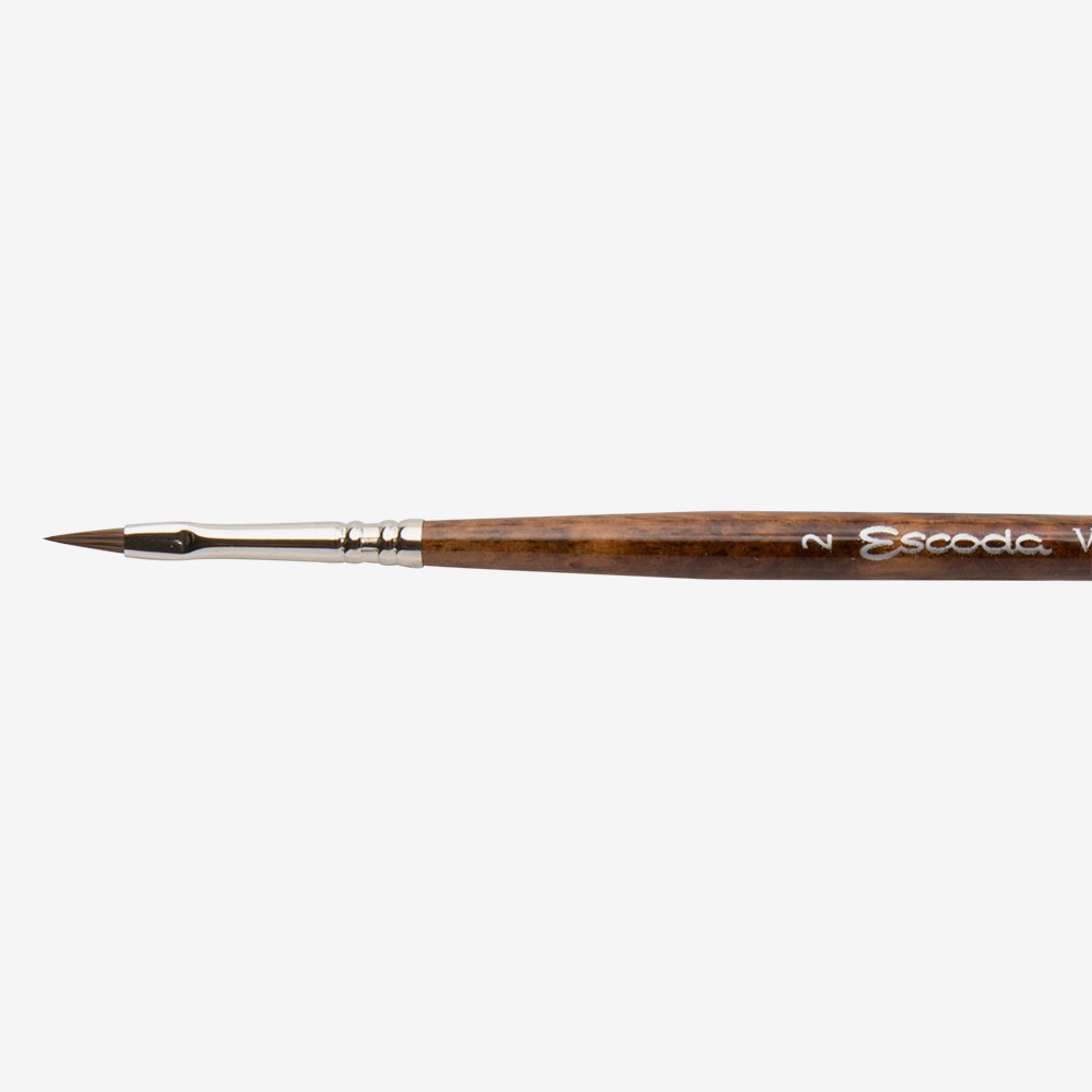 Escoda : Versatil : Kolinsky Synthetic : Series 1541 : Filbert : # 2