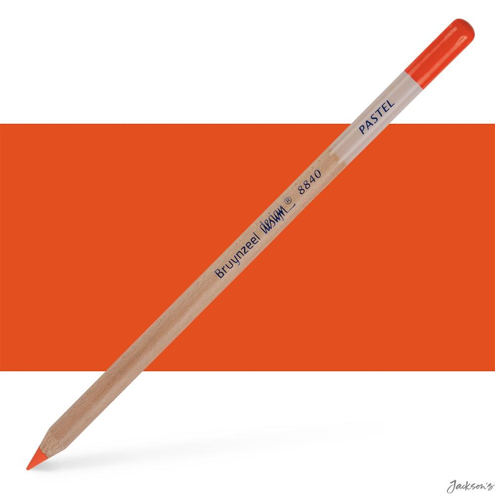 Bruynzeel Design Pastel Pencil Pigment Core Sanguine Drawing Blending