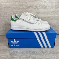 Adidas Golf Shoes Mens White UK Size 9 Trainers Spikeless Stan Smith Golf Q46252