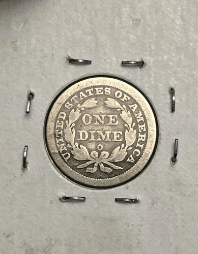 1842-O Seated Liberty Silver Half Dime Fine