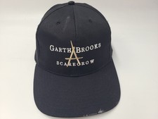 Vintage Garth Brooks Scarecrow Distressed Snapback Hat Cap Country Music Album