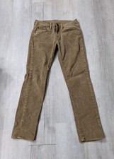 Levi's Men's 511 Slim Fit Light Corduroy Jeans Brown 29"x29"