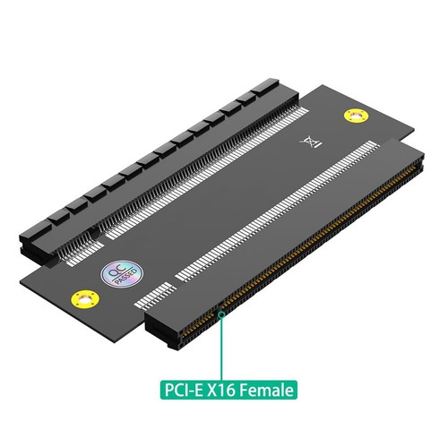 PCIe 16X Riser Adapter Female To Female PCIe 3.0 SPEC Point To Point PCI Expr FY - Bild 6 von 22