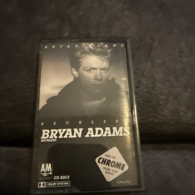 BRYAN ADAMS Reckless CASSETTE