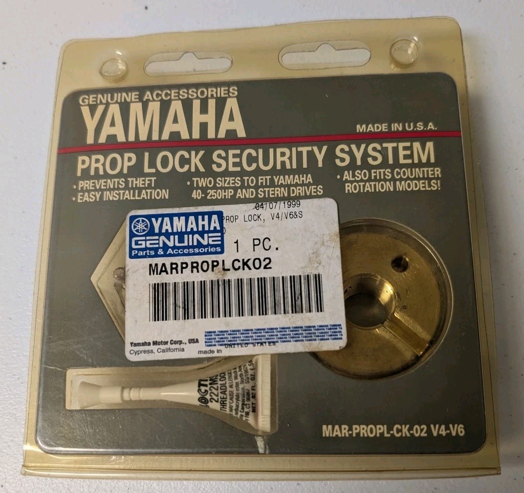 Yamaha Prop Lock Security System MAR-PROPL-CK-02 V4-V6