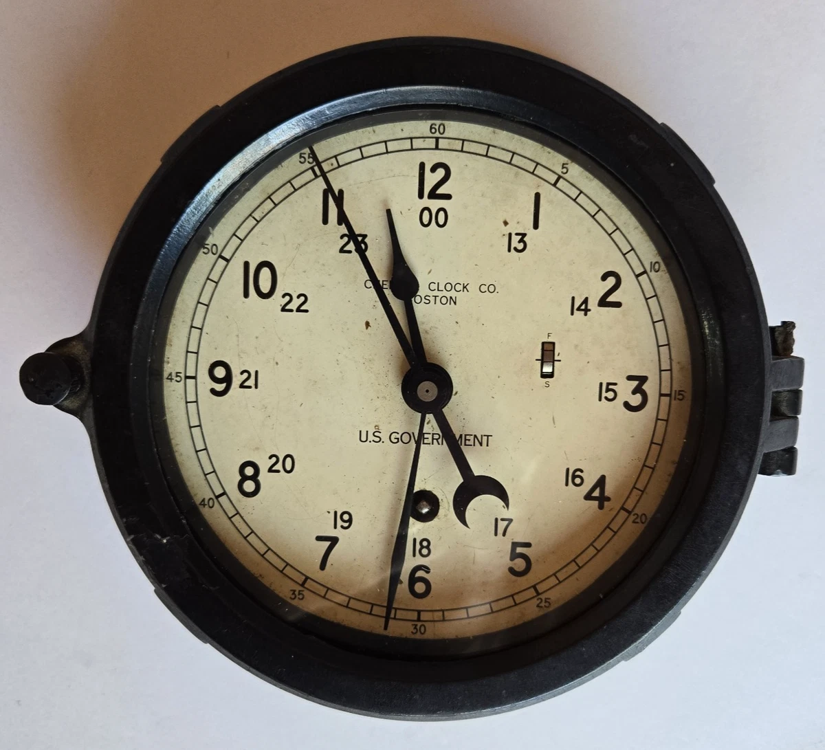 WWII US Navy Deck Clock Antique Maritime Clocks for sale | eBay