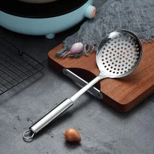 Berglander Stainless Steel Skimmer Strainer Slotted Spoon Cooking Metal Kitchen