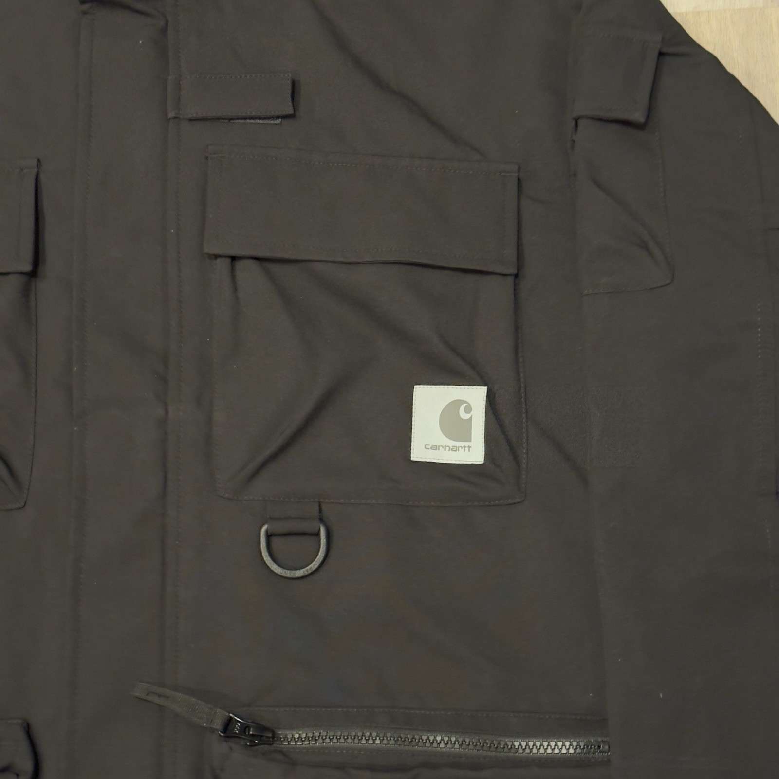 NWT NWT Carhartt WIP Elmwood Jacket Black Full Zip Size MEDIUM & LARGE thumbnail 3