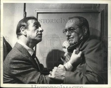 1979 Press Photo Shelly Berman and Jim Backus in "Eischied" on NBC-TV