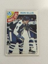 1978-79 Topps Ron Ellis #92 Toronto Maple Leafs B