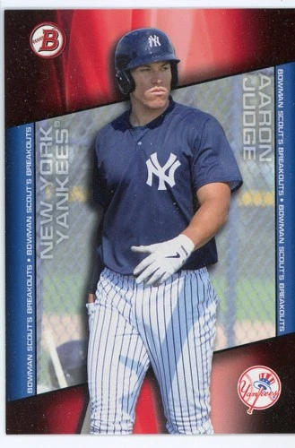 Aaron Judge 2014 Bowman Aaron Judge Rookie