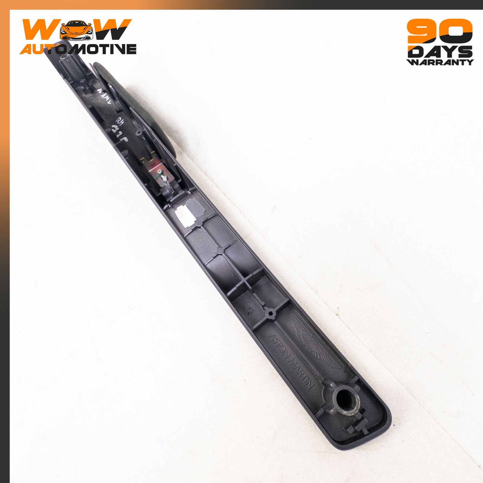 06-16 ASTON MARTIN V8 VANTAGE FRONT RIGHT INTERIOR DOOR PANEL ARMREST COVER OEM