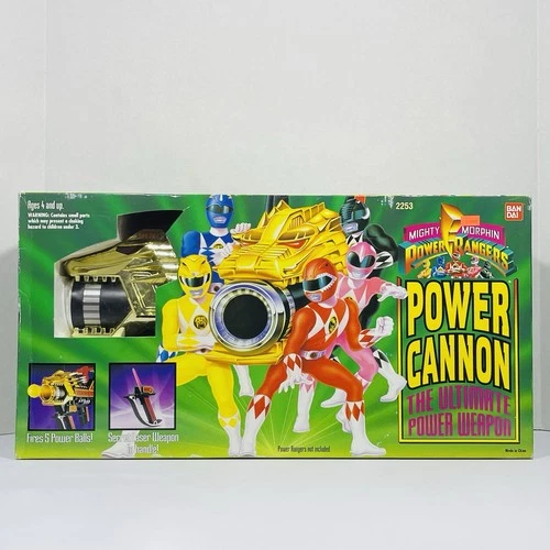 Mighty Morphin Power Rangers Power Cannon Bandai 1994 Vintage in Box