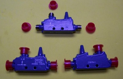 One New Narda model 23696 2-4GHz 6dB SMA Directional Coupler.
