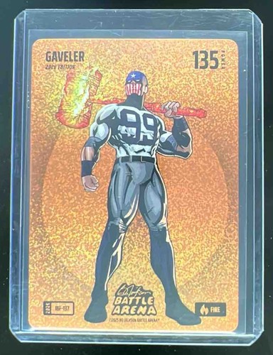 2026 Bo Jackson Battle Arena Gaveler Fire Icon 135 Power #IBF-137